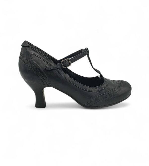Pantofi dama 39 piele, negru - imagine 1