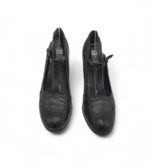 Pantofi dama 39 piele, negru - imagine 3