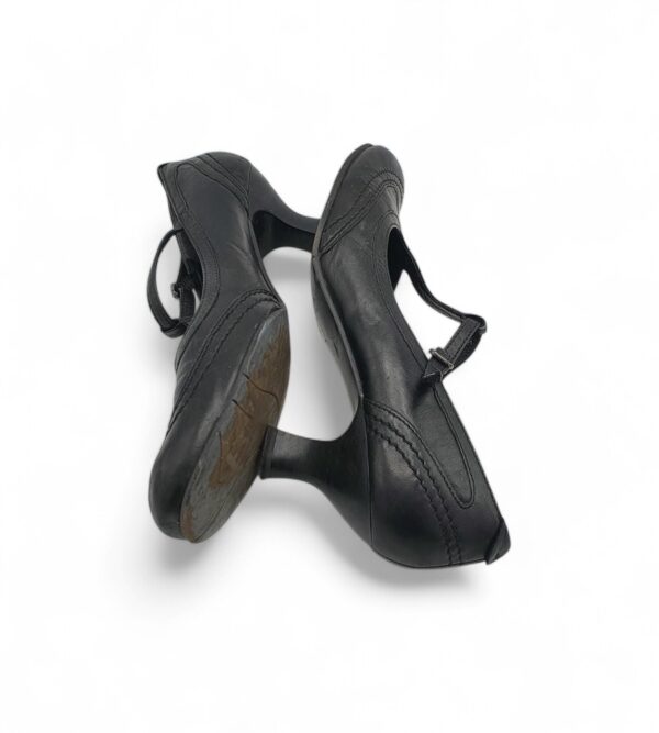 Pantofi dama 39 piele, negru - imagine 4