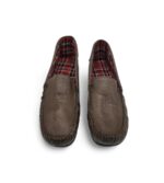 Mocasini barbati 41 piele, maro - imagine 3