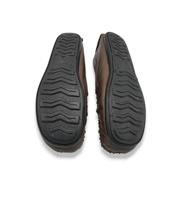 Mocasini barbati 41 piele, maro - imagine 5