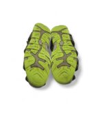 Sandale copii Sneaker 34, material textil, imitatie de piele, maro verde - imagine 5