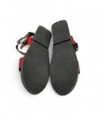 Sandale dama Lady Star 38, imitatie de piele, rosu - imagine 4