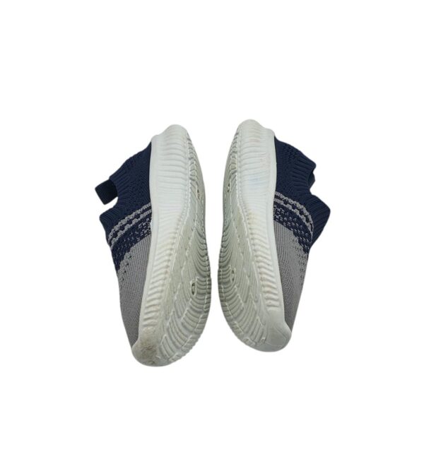 Adidasi copii 26 material textil, albastru gri - imagine 4