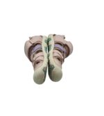 Sandale copii Fila 23, imitatie de piele, material textil, roz - imagine 4
