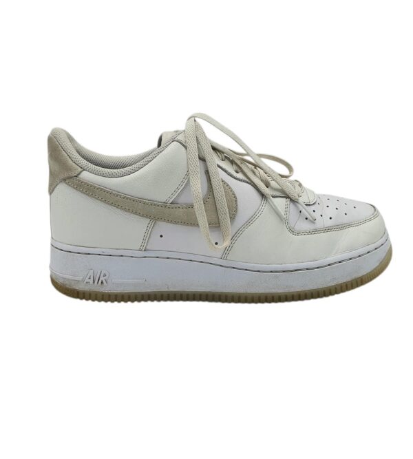 Adidasi barbati  Nike 45, piele, imitatie de piele, alb - imagine 1