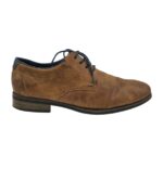 Pantofi barbati Rieker 43, imitatie de piele, maro