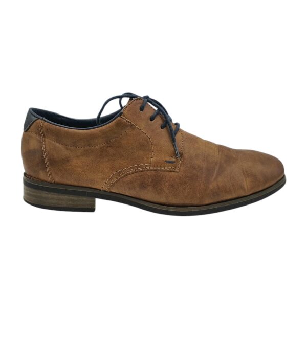 Pantofi barbati Rieker 43, imitatie de piele, maro - imagine 1