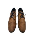 Pantofi barbati Rieker 43, imitatie de piele, maro - imagine 3