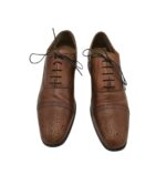 Pantofi barbati Asos 42, piele, maro - imagine 3
