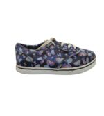 Tenisi copii Vans 34, material textil, albastru negru