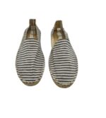 Espadrile barbati Asos 43 material textil, alb negru - imagine 5