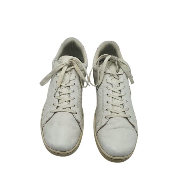 Adidasi barbati Lacoste 42, piele, alb - imagine 3