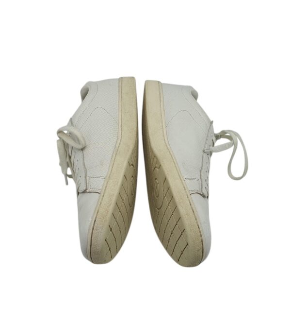 Adidasi barbati Lacoste 42, piele, alb - imagine 4