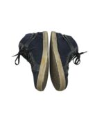 Tenisi dama Remonte 37 piele intoarsa, imitatie de piele, albastru - imagine 4