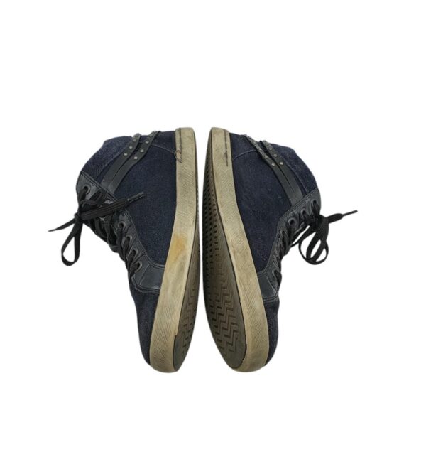 Tenisi dama Remonte 37 piele intoarsa, imitatie de piele, albastru - imagine 4