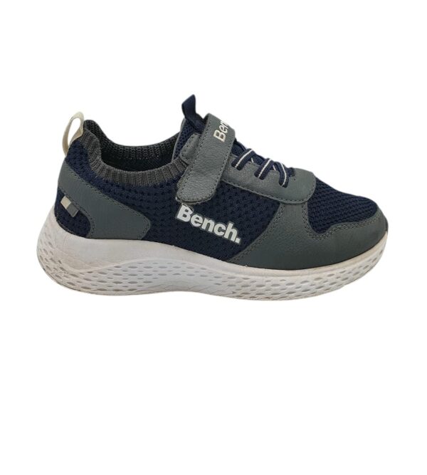 Adidasi dama Bench 36 material textil, gri albastru - imagine 1