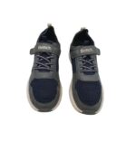 Adidasi dama Bench 36 material textil, gri albastru - imagine 3