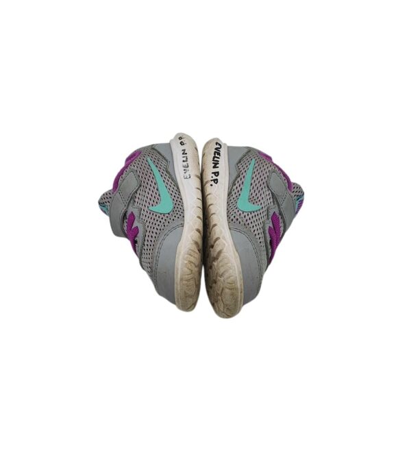 Adidasi copii NIke 21 material textil, gri - imagine 4