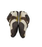 Adidasi dama Puma 39, imitatie de piele, material textil, maro alb - imagine 4