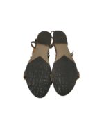 Sandale dama Belmondo 38, piele intoarsa, maro - imagine 3