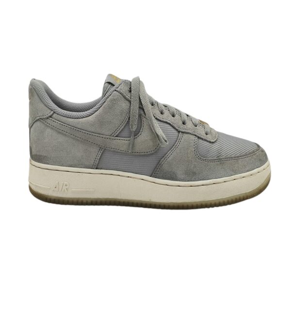 Adidasi barbati Nike 44, piele intoarsa, gri - imagine 1