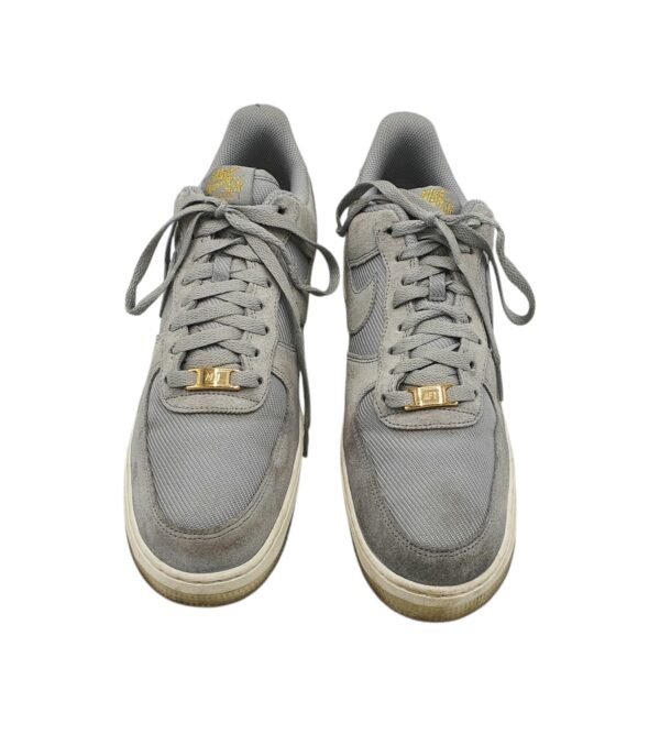 Adidasi barbati Nike 44, piele intoarsa, gri - imagine 3