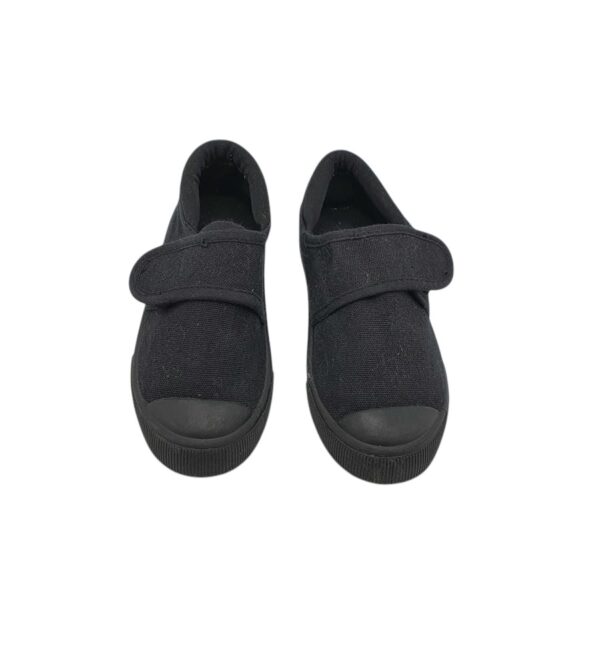Espadrile copii 25, material textil, negru - imagine 3
