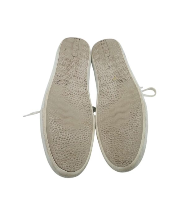 Tenisi barbati Levis 47 imitatie de piele, alb - imagine 5