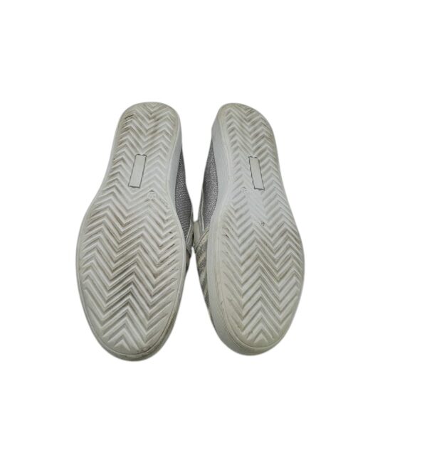 Espadrile dama 37, material textil, gri - imagine 5