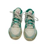 Adidasi barbati Nike Kyrie 45, piele, material textil, alb verde - imagine 3