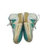 Adidasi barbati Nike Kyrie 45, piele, material textil, alb verde - imagine 4