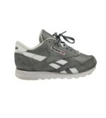 Adidasi barbati Reebok 44, material textil, piele intoarsa, gri