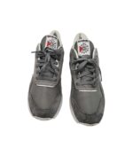 Adidasi barbati Reebok 44, material textil, piele intoarsa, gri - imagine 3