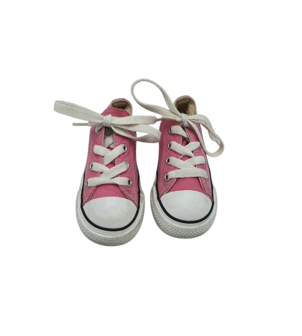 Tenisi copii Converse 22 material textil, roz - imagine 3