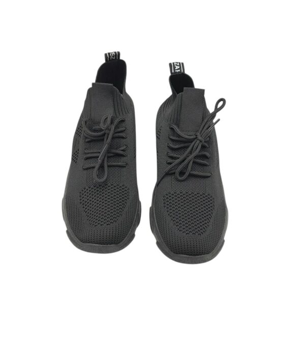 Adidasi dama Zap material textil, negru - imagine 3