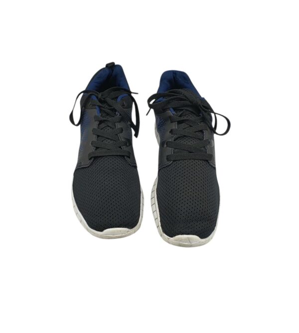 Adidasi barbati Walkx 42, material textil, negru albastru - imagine 3