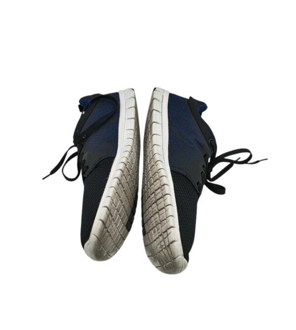 Adidasi barbati Walkx 42, material textil, negru albastru - imagine 4