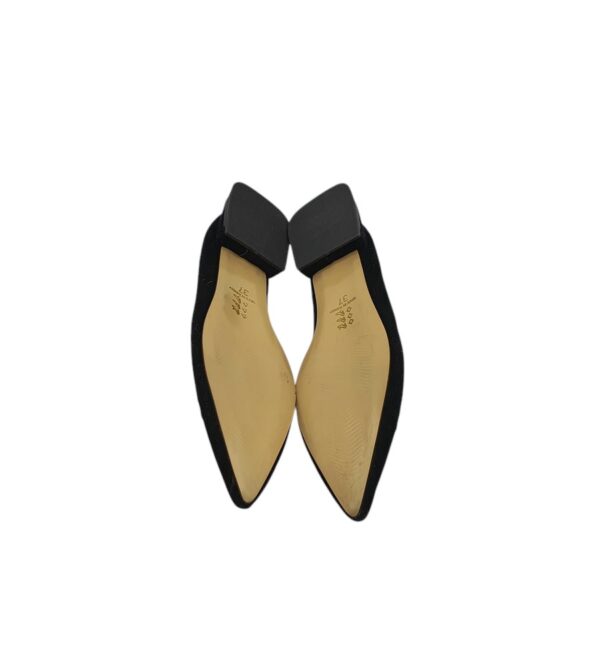 Pantofi dama Pretty 37, material textil, negru - imagine 5
