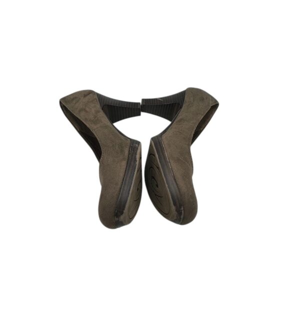 Pantofi dama Marco Tozzi 38, material textil, gri - imagine 4