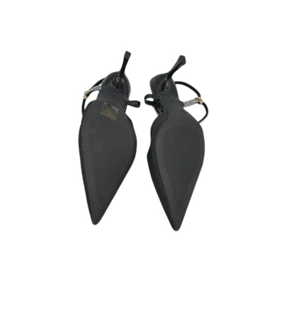 Pantofi dama 40, material textil, negru - imagine 4
