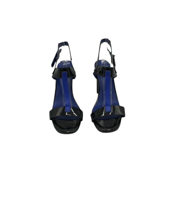 Sandale dama 37, imitatie de piele, negru - imagine 5