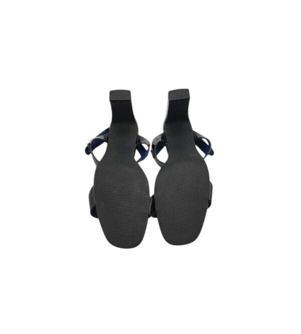 Sandale dama 37, imitatie de piele, negru - imagine 4