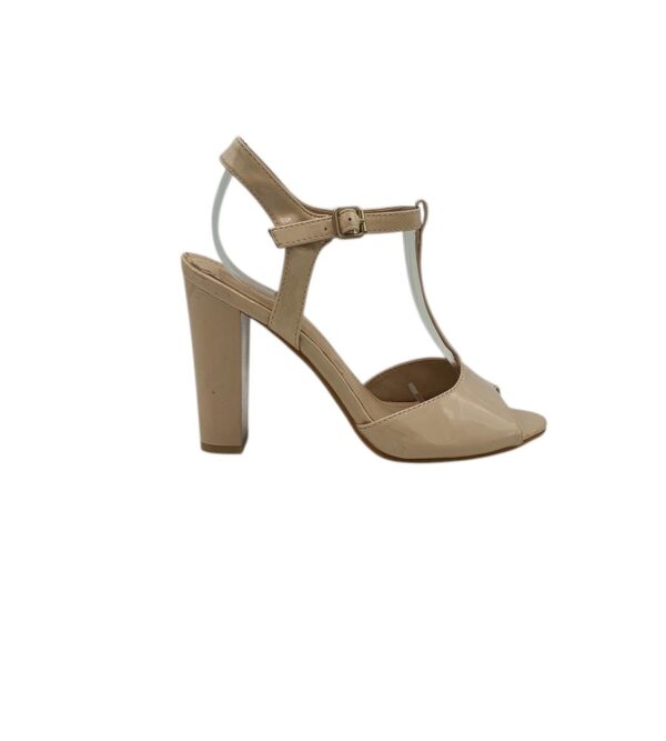 Sandale dama BLN 38, imitatie de piele, bej - imagine 1