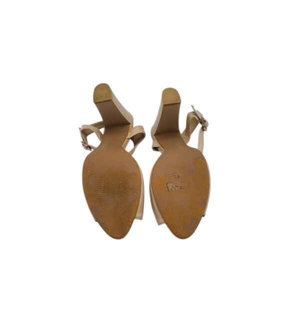 Sandale dama BLN 38, imitatie de piele, bej - imagine 4