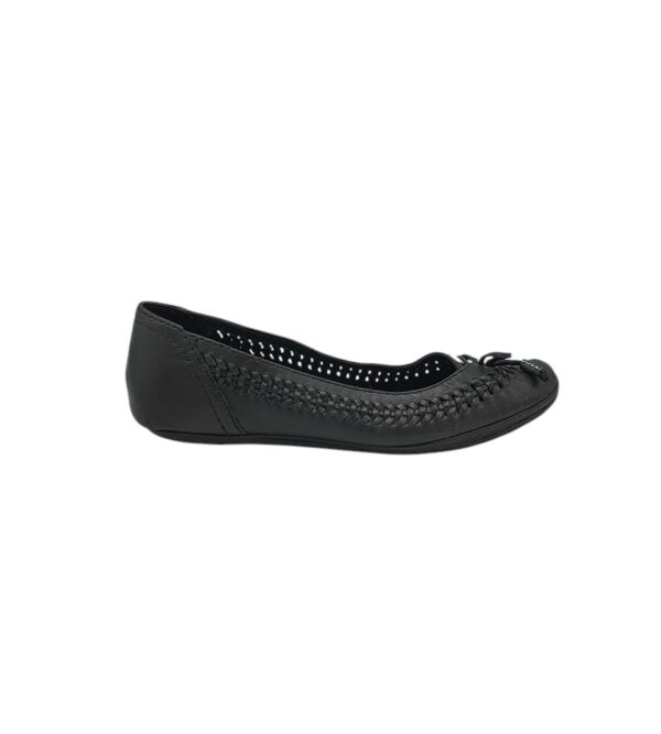 Balerini dama Pesaro 40 piele, negru - imagine 1