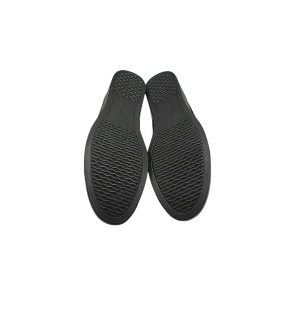 Mocasini dama LS 38, imitatie de piele, negru - imagine 3