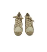 Espadrile dama Kayla 38, material textil, crem - imagine 3