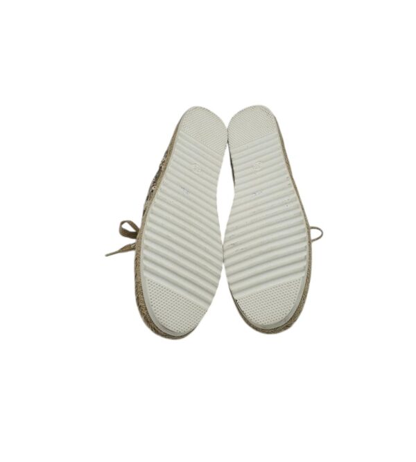 Espadrile dama Kayla 38, material textil, crem - imagine 5