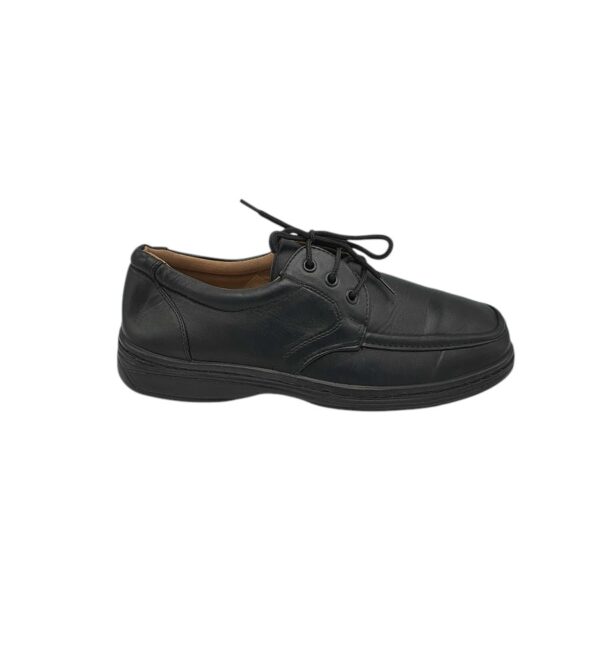 Pantofi barbati Fuli 45, imitatie de piele, negru - imagine 1